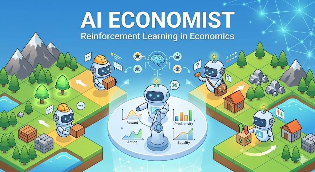 AI Economist: Reinforcement Learning in Economics