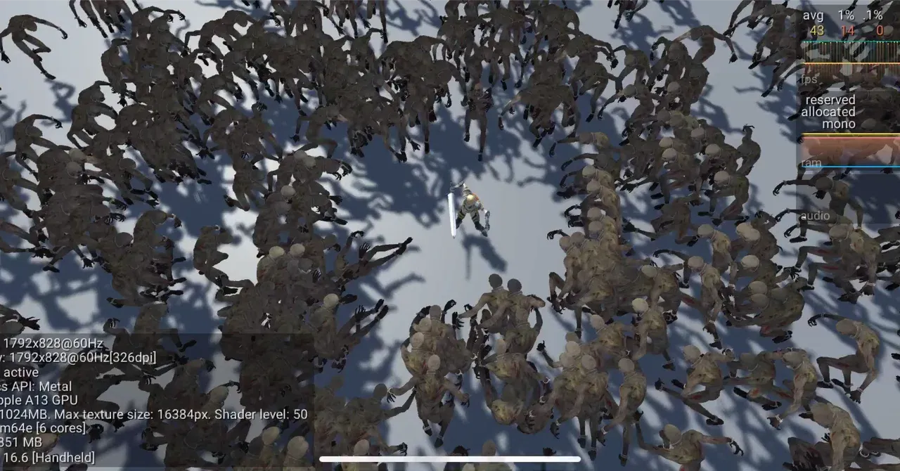 Unity DOTS (ECS) でゾンビを大量描画してみた