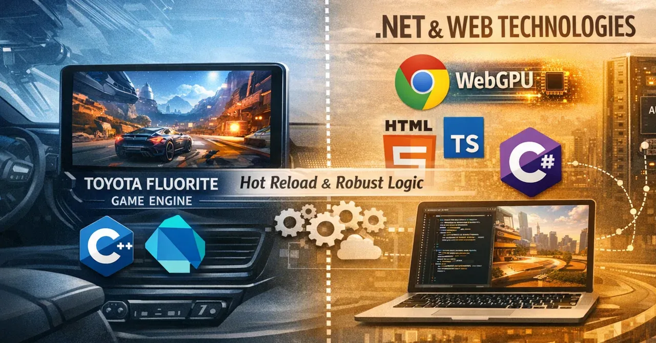 トヨタの独自3Dゲームエンジン「Fluorite」と技術スタック考察