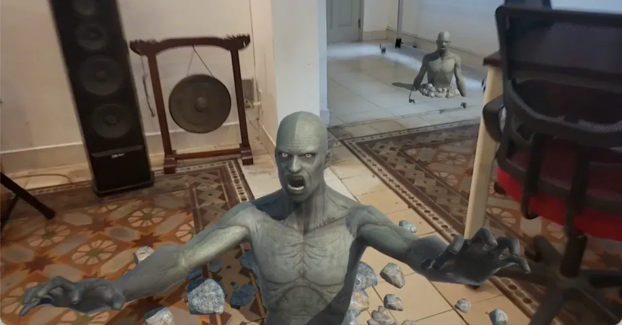 AR技術（Immersal）でオフィスをゾンビ屋敷にしてみた