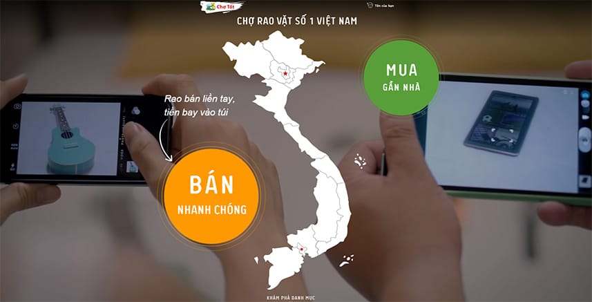 ベトナムのCtoCフリマアプリ事情：「ChoTot」のビジネスモデルと多様な取引形態