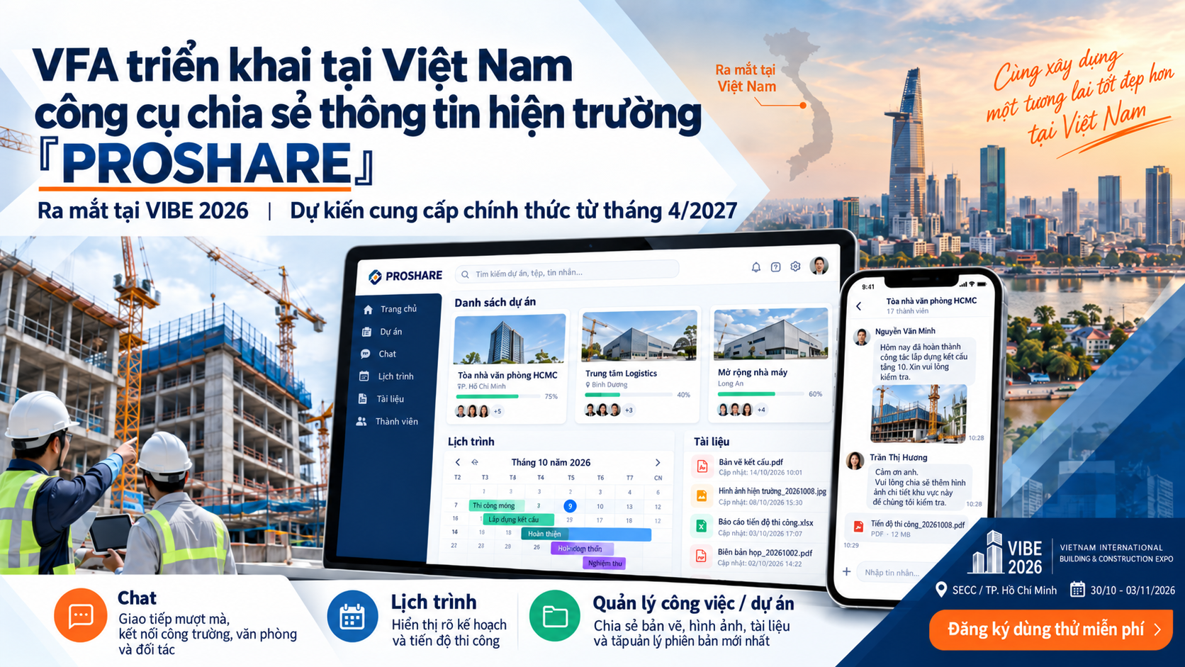VFA bắt đầu triển khai PROSHARE tại Việt Nam | Tham dự VIBE 2026